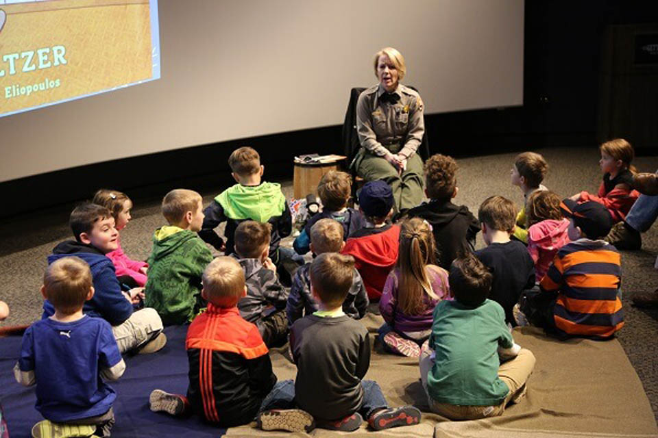 kids at history reading adventures club