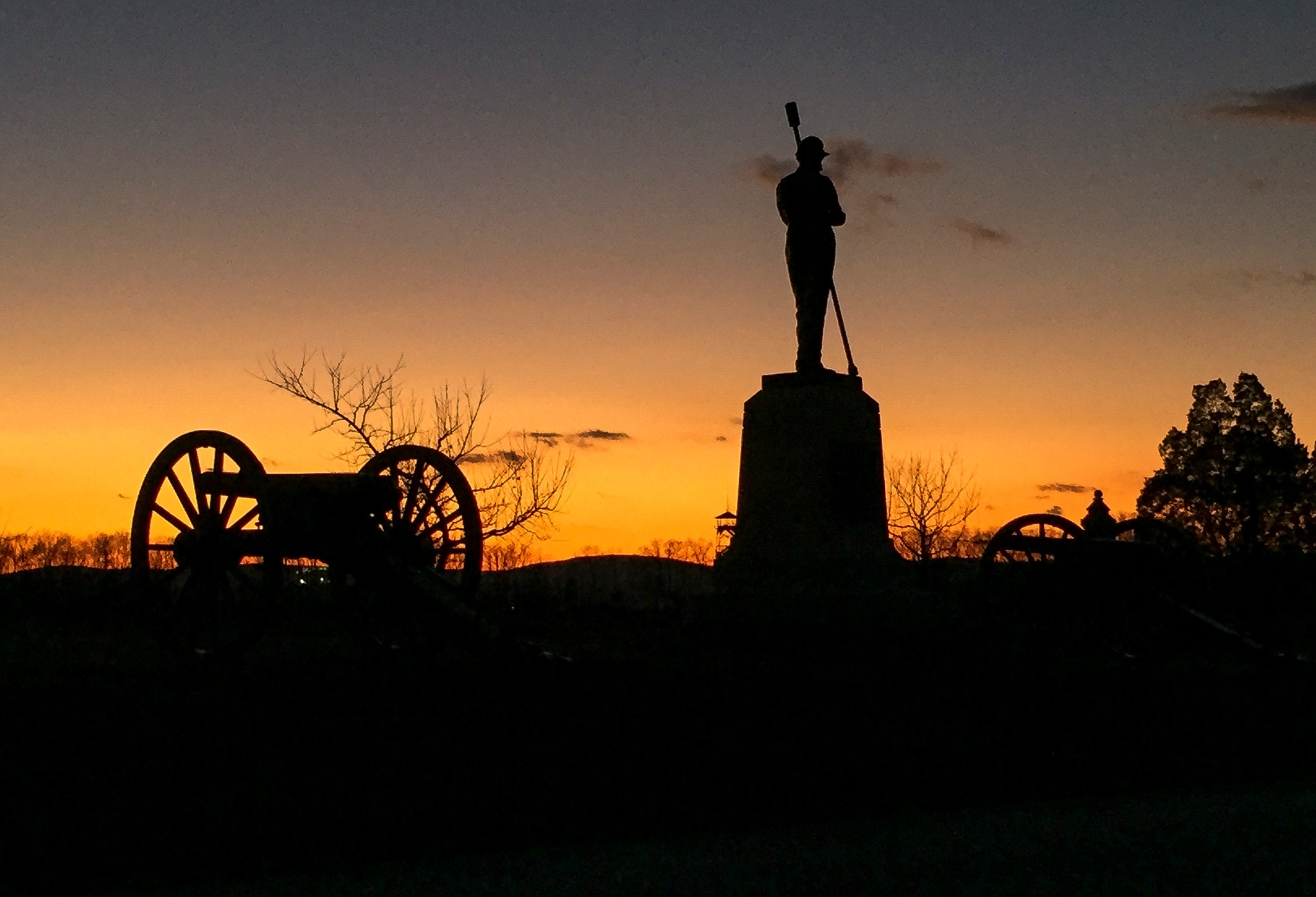 Statue in the park