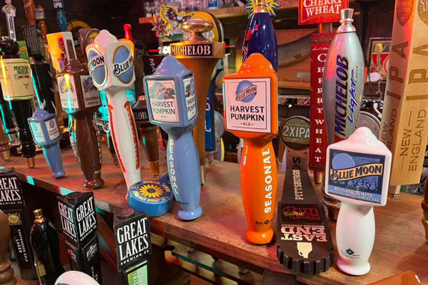beer tap handles