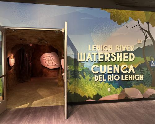 exterior of exhibit